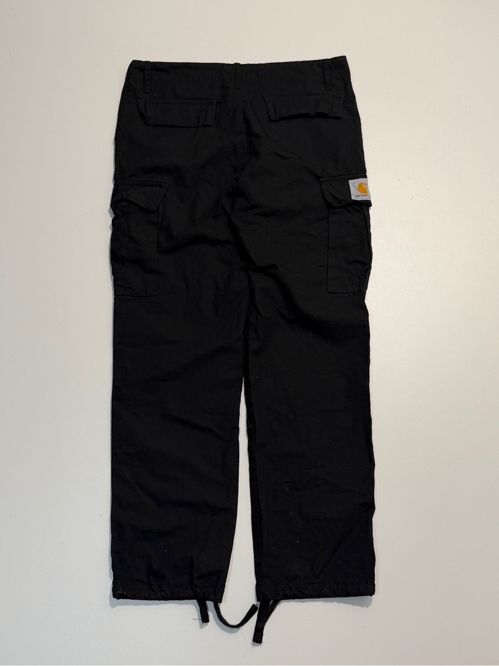 Carhartt WIP Hooded Theory Sweat Cargo Pants Adjustable Hem Mens Medium W33